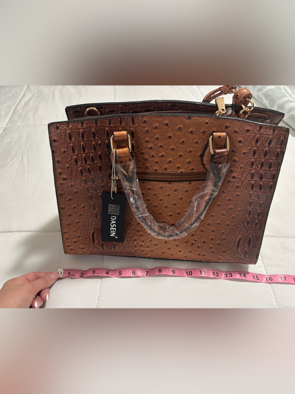 Dasein Shoulder Bag Top Handle Satchel and wallet - Picture 4 of 7